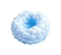 Crunchy Stress Ball Toy - Stretchy Squeeze Fidget for Focus and Relaxation | Gel Filled Bead Core with Textured , Moldable Hand Exercise Ball for Office Classroom Travel and Daily Use