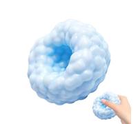 Crunchy Stress Balls for Kids, Slow Rebound Sensory Squeeze Balls,12cm Handmade Stress Ball Maker Kit, for Adults Students Travelers Studying Working Travel Home Office Classroom Car Ride Meditation