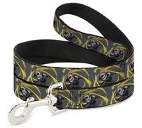 Crunchyroll Pet Leash, Dog Leash, My Hero Academia Hizashi Yamada Present Mic Screaming Pose, 4 Feet Long 1.0 Inch Wide