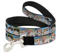 Crunchyroll Pet Leash, Dog Leash, Ouran Host Club Seven Character Beach Day Pose Blocks, 6 Feet Long 1.0 Inch Wide