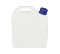 Crusader 5 Litre Water Jerry Can, Translucent, Food-Grade Hdpe, Screw Cap