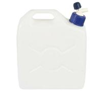 Crusader 9.5L Water Jerrycan With Tap - Blue Slimline Camping Water Carrier