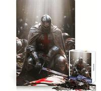 Crusader Chronicles Jigsaw Puzzle 1000 Piece for Teenagers Focus Boost Accurate Cut Family Fun Wall Display (38x26cm)