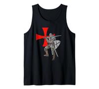 Crusader Cool Medieval and Knight Tank Top
