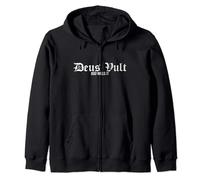 Crusader Deus Vult God Wills It Zip Hoodie