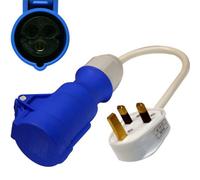 Crusader J220 13A To 16A Mains Hook-Up Adapter For Caravans