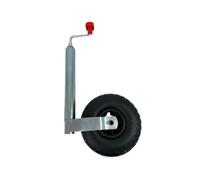 Crusader Jockey Wheel 48mm Plastic Wheel Pneumatic Tyre