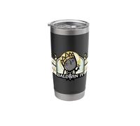 Crusader Kings III Baldwin IV - Design by ChapelComics Stainless Steel Insulated Tumbler