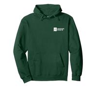 Crusader Kings III game logo white Pullover Hoodie, Adult Unisex, Dark Green, X-Large