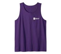 Crusader Kings III Game Logo White Tank Top, Men, Purple, XX-Large