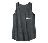 Crusader Kings III Game Logo White Tank Top, Women, Dark Heather Grey, Large