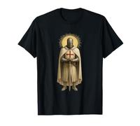 Crusader Knight Christian Templar Warrior T-Shirt
