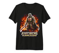 Crusader Knight Guy Difficult to Find Romance Premium T-Shirt