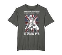Crusader Knight Templar Warrior Of God - I Fear No Evil T-Shirt