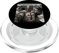 Crusader Last Day Of School Summer Break Funny Meme Selfie PopSockets PopGrip for MagSafe