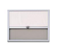 Crusader Nrf Combination Blind & Flyscreen Grey 1000 X 650 mm For Motorhomes, Caravans Horseboxes