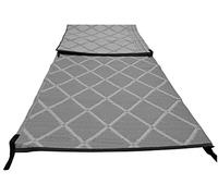 crusader Paradise Groundsheet Awning Carpet 2.5m X 5.5m Padded Strong Woven - Grey