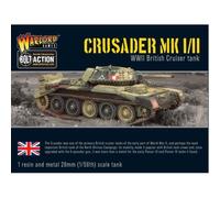 Crusader MK I/II Tank - 1:56 / 28mm Scale Model Tank For Bolt Action by Warlord Games - Highly Detailed World War 2 Miniatures for Table-top Wargaming