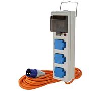 Crusader V762 Mains Supply Unit with 3 Sockets 15 meter Cable