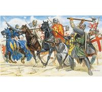 Crusaders - 1:72 Figure Plastic Model Kit ITALERI