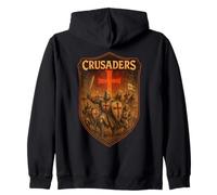 Crusaders Knights - Catholic Templar Zip Hoodie