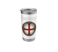 Crusaders Medieval History Crusader Cross Stainless Steel Insulated Tumbler
