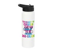 Crush 2nd Grade 67 Six Seve 6-7 Italian Brainrot Kids Meme Stainless Steel Insulated Water Bottle