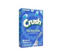 Crush Blue Razz Slush Drink Mix Sticks, Zero Sugar, Singles to Go, 6 sticks
