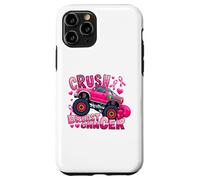 Crush Breast Cancer Pink Ribbon Monster Truck Awareness Case for iPhone 11 Pro