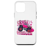 Crush Breast Cancer Pink Ribbon Monster Truck Awareness Case for iPhone 12 mini
