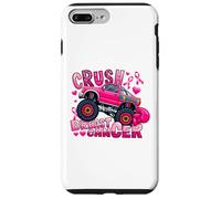 Crush Breast Cancer Pink Ribbon Monster Truck Awareness Case for iPhone 7 Plus/8 Plus