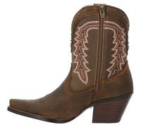 Crush by Durango Women's Roasted Pecan Bootie Western Boot Size 6.5(M)
