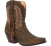 Crush by Durango Women's Roasted Pecan Bootie Western Boot Size 9(M)
