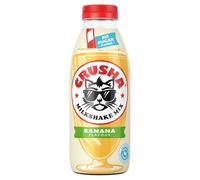 Crusha Banana Milkshake Mix No Added Sugar, 500ml