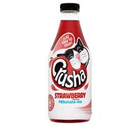 Crusha Milkshake Mix Strawberry Flavour 1 Litre (Pack of 12 x 1ltr)