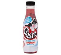 Crusha Mixa Strawberry Flavour Milkshake Mix No Added Sugar (500ml) - Pack of 2