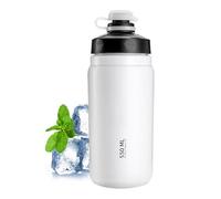 Crushable Sports Bottle | Anti-Spill and Leak Proof Bicycle Bottle with Pouring Spout 550ml Lightweight for Sports, Fitness, Travel, Camping, Hiking, Daily Use