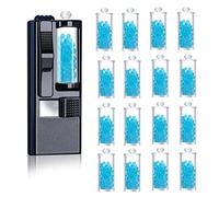 Crushballs Dispenser with 1600 Menthol Capsules,16 Flavoured Balls,Portable Menthol Cigarette Crush Ball,Menthol Aroma Capsules,DIY Explosion Bead Ball Capsule Cigarette Click Filter (Obsidian black)