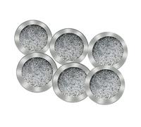 Crushed Diamond Decoration Glass Coaster Coasters, Crystal Mirrored Coasters Glitter 6pcs