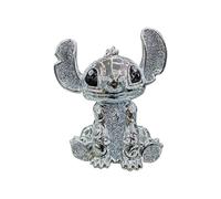 Crushed Diamond Silver Stitch Ceramic Sparkly Ornament, 30cm