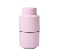 Crushgrind Billund Spice Mill with Ceramic Grinder, Pink, Salt and Pepper Mill with Adjustable Grinding Level for Coarse Salt, Herb Mill Made of High-Quality Sustainable Materials (Rose Hip)