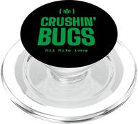 CRUSHIN' BUGS All Mite Long - Devs Joke PopSockets PopGrip for MagSafe