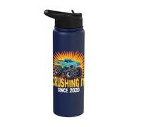Crushing It Since 2020 Truck Birthday 5th Stainless Steel Insulated Water Bottle