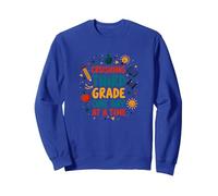Crushing Third Grade One Day at a Time Sweatshirt, Adult Unisex, Royal Blue, XL