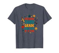 Crushing Third Grade One Day at a Time T-Shirt, Men, Heather Blue, XXL