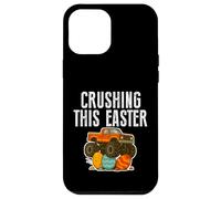 Crushing This Easter Monster Truck Boys Toddler Egg Hunt Case for iPhone 12 Pro Max