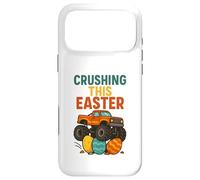 Crushing This Easter Monster Truck Boys Toddler Egg Hunt Case for iPhone 17 Pro Max