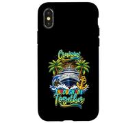 Crusing Through Life Together Husband Wife Couple Case for iPhone X/XS
