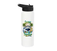 Crusing Through Life Together Husband Wife Couple Stainless Steel Insulated Water Bottle