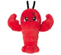 Crustacean Microwavable Unscented Heating Pad for Women - Warm Cozy Plush Heatable Stuffed Toy Animal - Hot and Cold Heat Bag Gift for Women and Girls Red
